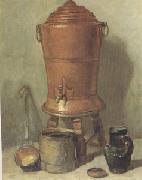 Jean Baptiste Simeon Chardin The Copper Urn (mk05) France oil painting reproduction